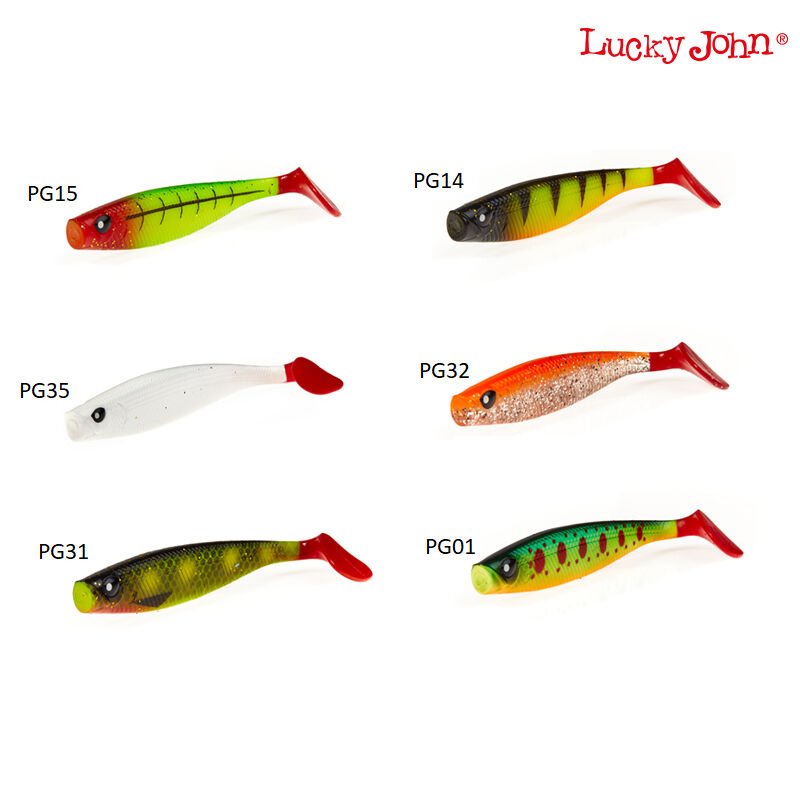 RED TAIL 3D SHAD 3,5''- PG01, 8.9 CM, 5P