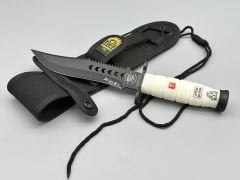 Beyaz Kurt Siyah Namlu Komando Bıçağı