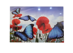 Misiny-Kelebek Digital Baskı Kanvas Tablo 60 x 90 cm