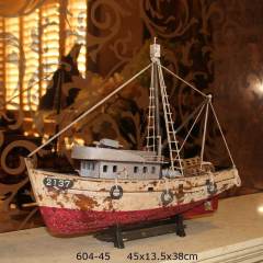 Misiny-Eskitme Küçük Balıkçı Teknesi  Maketi