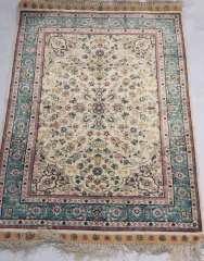 Misiny-%100 Saf İpek Halı - El Dokuması -1003 -62 x 93 cm