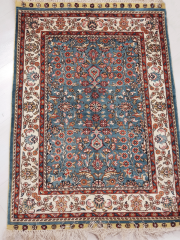 Misiny-%100 Saf İpek Halı - El Dokuması -1004 -62 x 93 cm