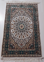 Misiny-%100 Saf İpek Halı - El Dokuması -1009 -78 x 122 cm