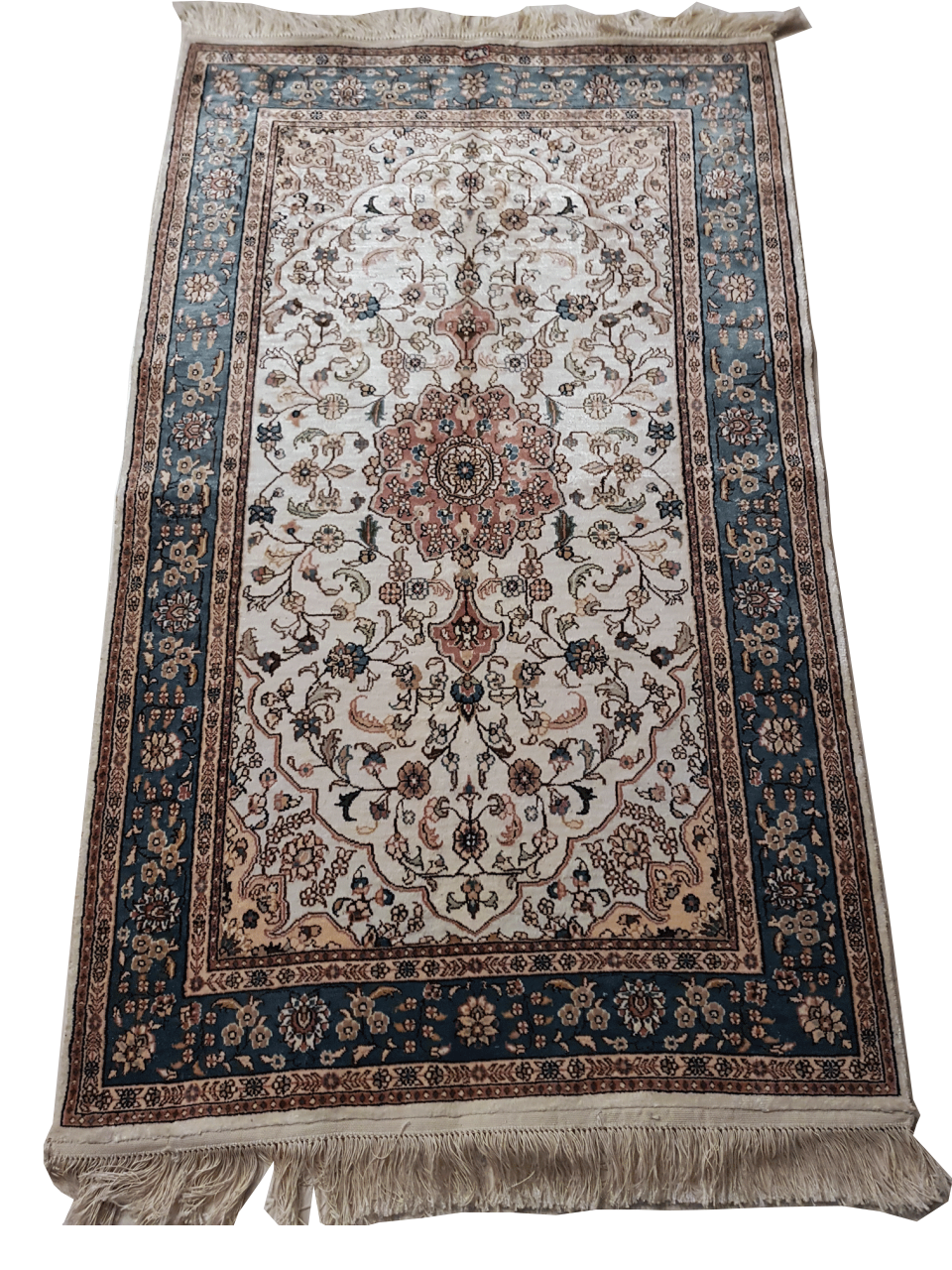 Misiny-%100 Saf İpek Halı - El Dokuması -1011 -92 x 153 cm