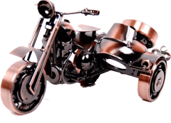 Misiny-Büyük Boy El Yapımı Metal Motosiklet Maketi 02