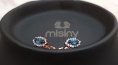 Misiny-London Topuz Taş Set (Rose)