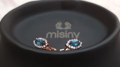 Misiny-London Topuz Taş Set (Rose)