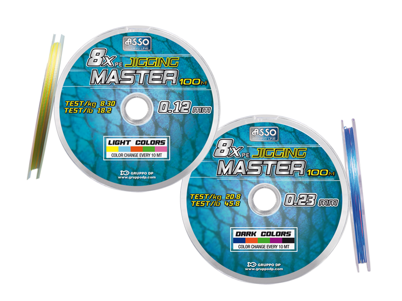 Asso Pe Jigging Master 8X Örgü İp Misina 100MT