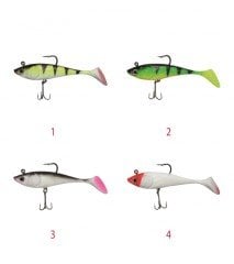 Captain 3544 Crazy Zander Uv Paint 12cm Turna Silikonu Suni Balık