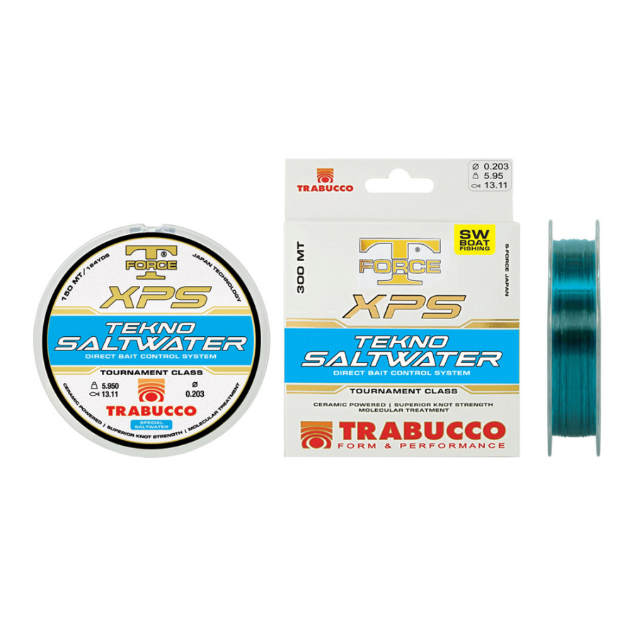 Trabucco SF Xps Tekno Saltwater 300m Monofilament Misina 0.35 mm 15.9kg Çeker