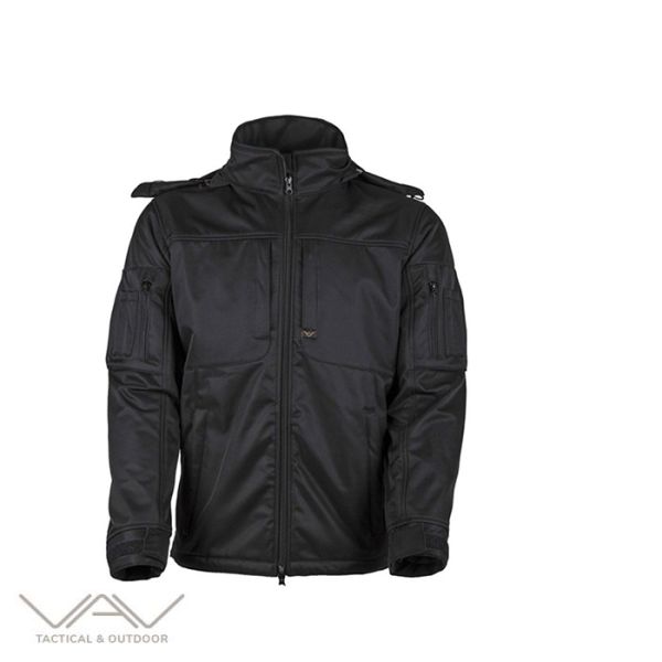 VAV Shell HT-01 Softshell Mont Siyah S