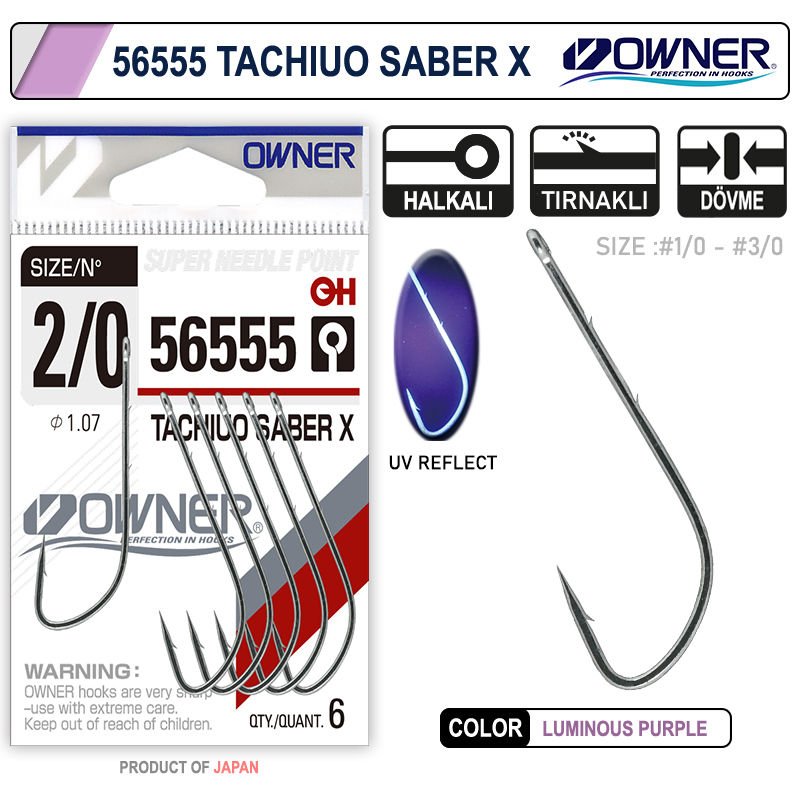 Owner 56555 Tachiuo Saber X  İğne
