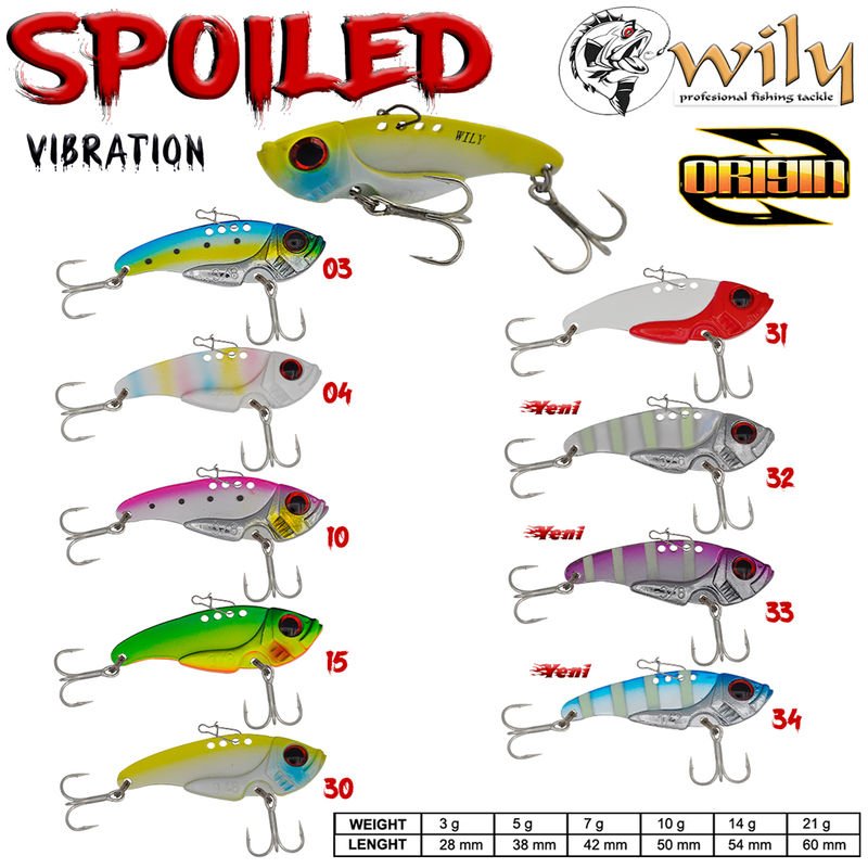 Wily Spoiled Vibrasyon Jig 21 gr 6 cm