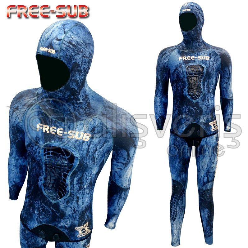 Free-Sub Demre Blue 5MM (YAMAMOTO39) 3XL