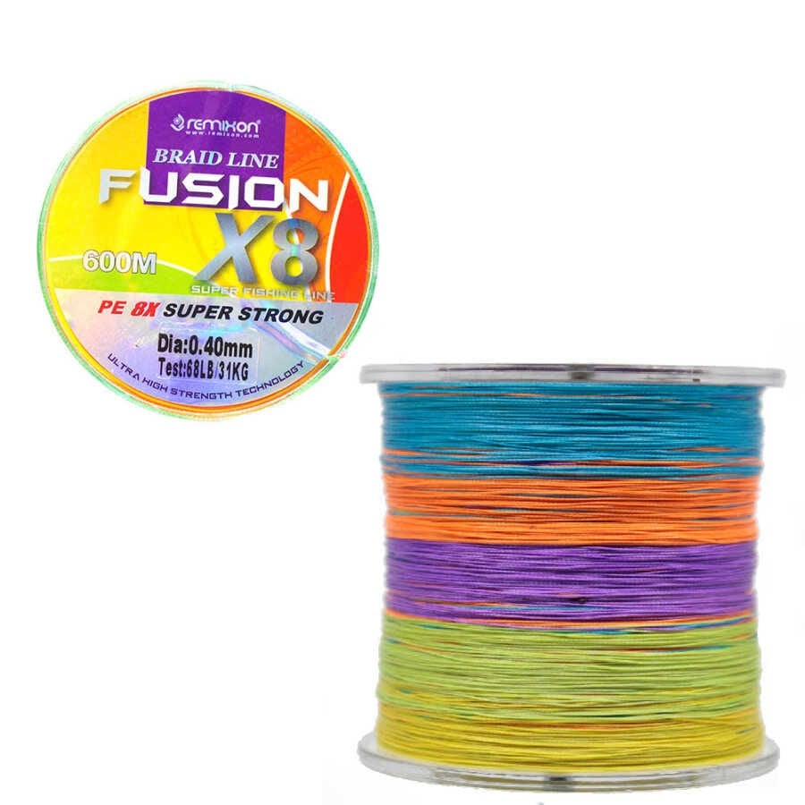 Remixon Fusion 600m X8 Multi Color İp Misina