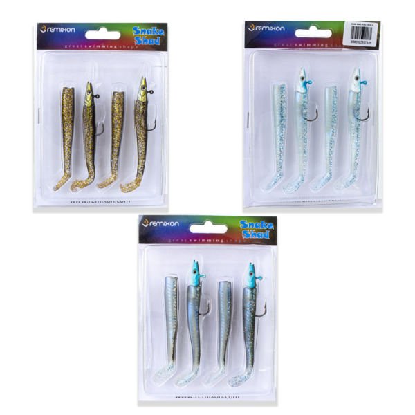 Remixon Snake Shad 11cm 10gr (2+2 Adet)