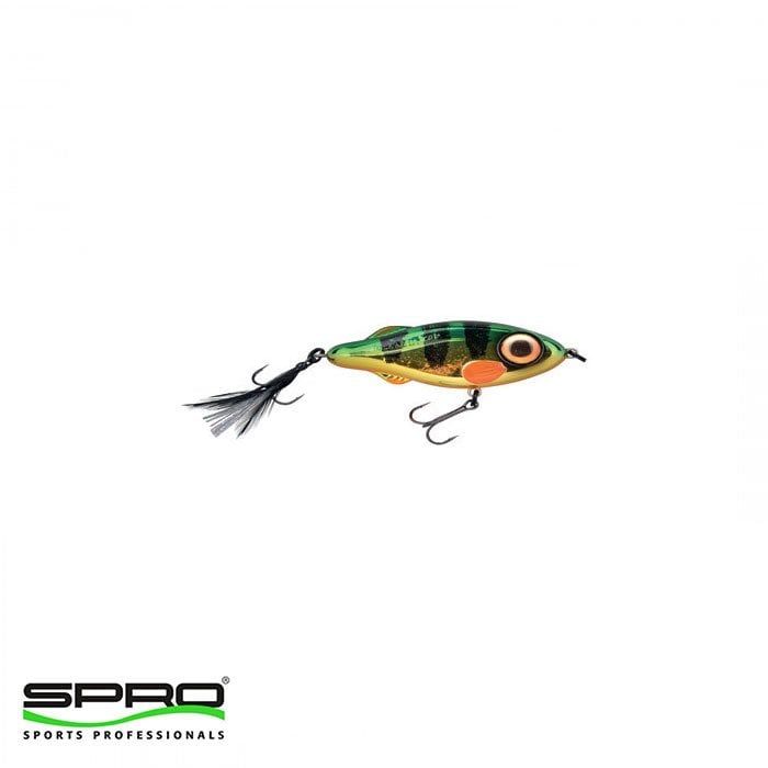 T.D. SPRO Iris Flash Jerk 10Cm Red Perch Sahte Yem