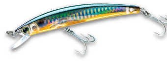 Yozuri Crystal 3D Minnow Floating GHGT 13 cm 21g Maket Balık 0-1.0 m Yüzme Derinliği