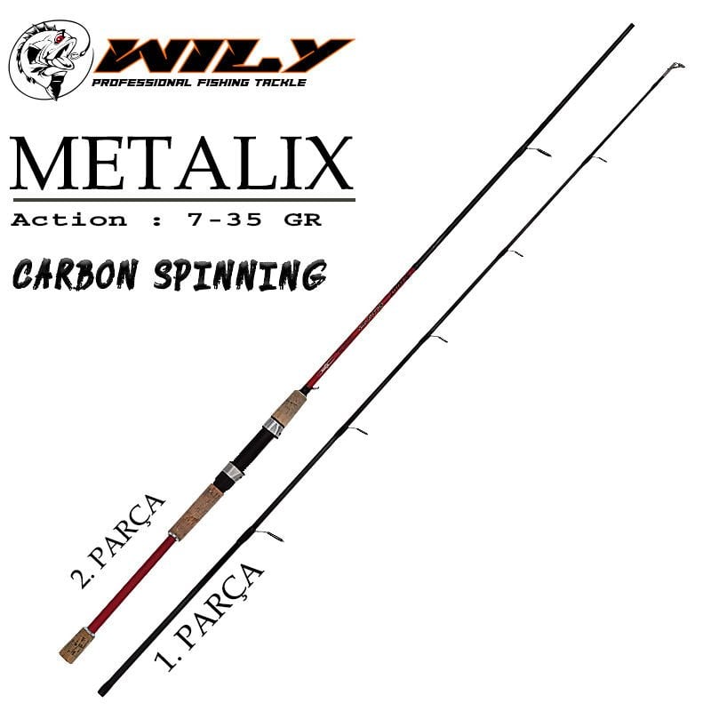 Portfish Metalix Spin Kamış 210 cm (Yedek Parça)