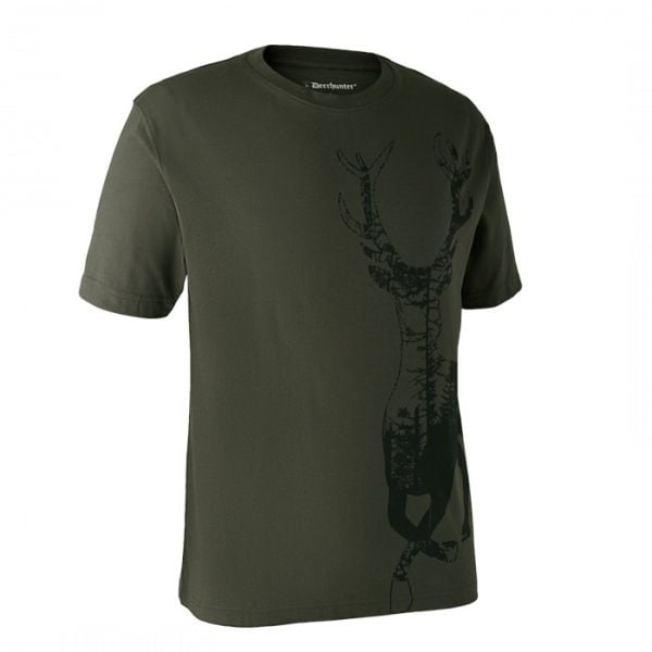 DEERHUNTER T-shirt Geyik Desenli