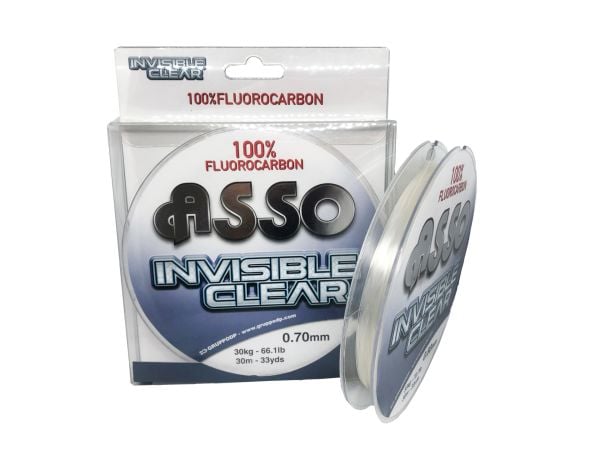 Asso Invisible Clear Paralel %100 Fluoro Carbon Misina 30mt