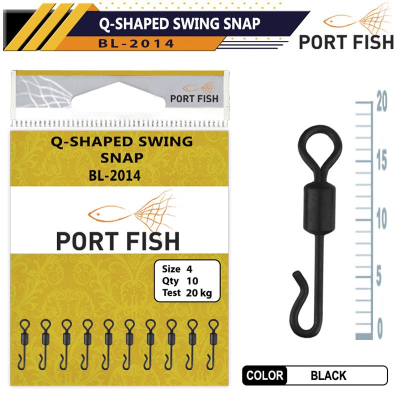 Portfish BL-2014 Q- Shaped Swing Snap