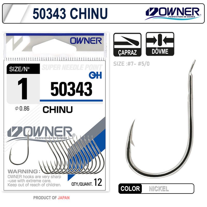 Owner 50343 Chinu White İğne