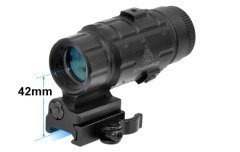 UNLEASH THE GLOW 3X MAGNIFIER SCPMF3WEQS RED DOT