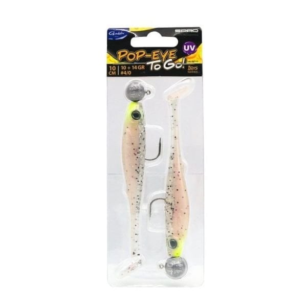 SPRO Pop-Eye To Go 10 cm UV Salt&Pepper 10+14G 1/2