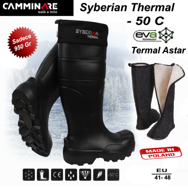 Camminare Syberian Thermal Eva Çizme (-50°C)