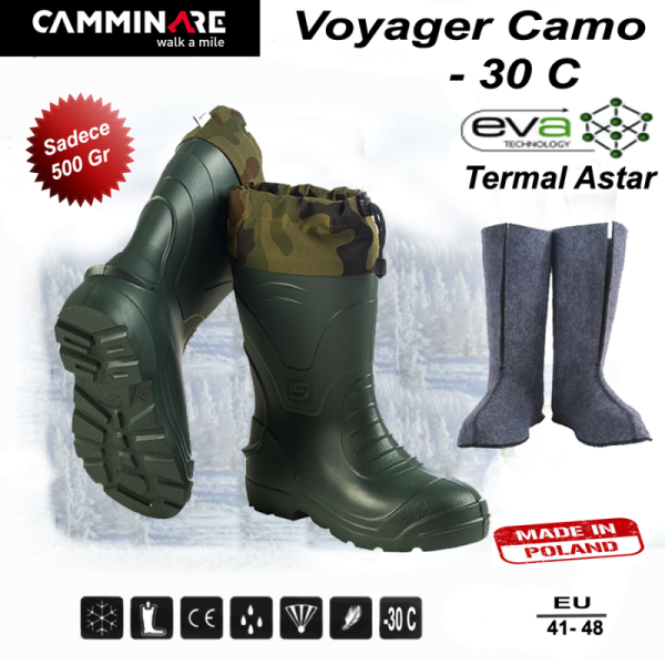 Camminare Voyager Camo EVA Çizme (-30°C)