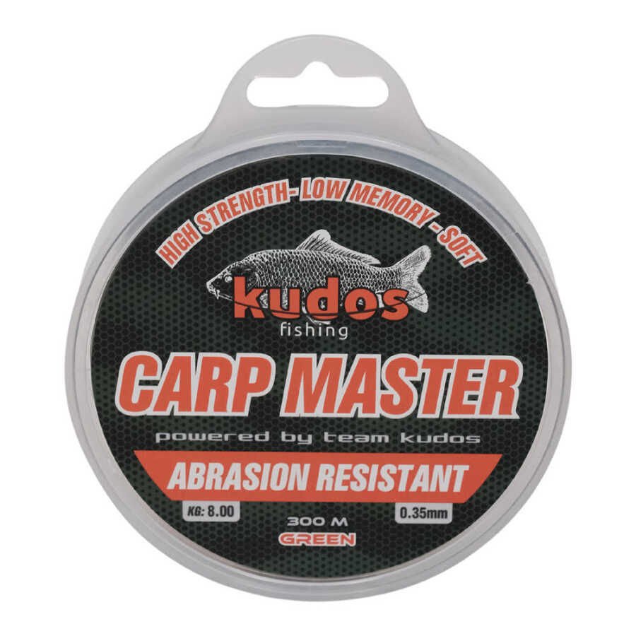 Kudos Carp Master 300m 0.35 Yeşil Misina