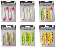 Savage gear Cannibal 10cm 4 Adet Sahte Balık