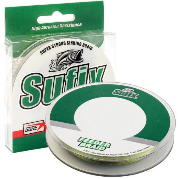 Sufix Feeder Braid 0.08 mm 100m İp Misina Olive Green 3.6kg Çeker