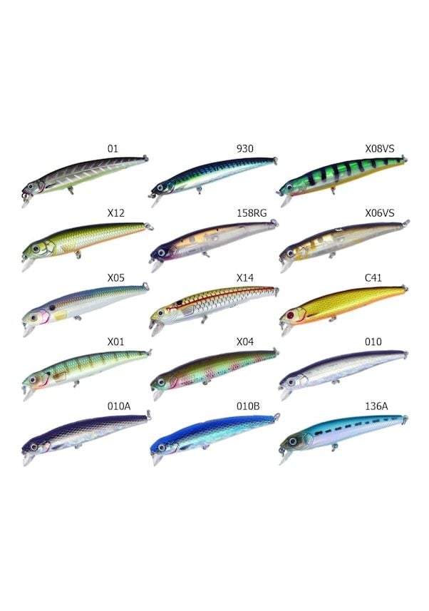 Strike Pro Sp-120 F Jer-O Minnow 90 Serisi Suni Yem X04