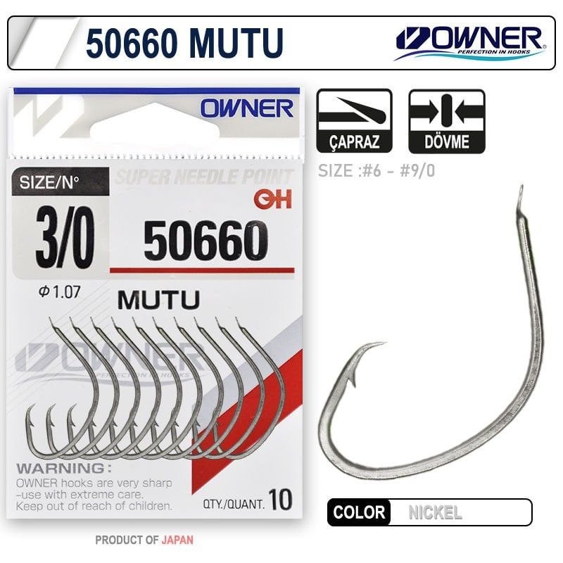 Owner 50660 Mutu No:2 White İğne 14 Adet