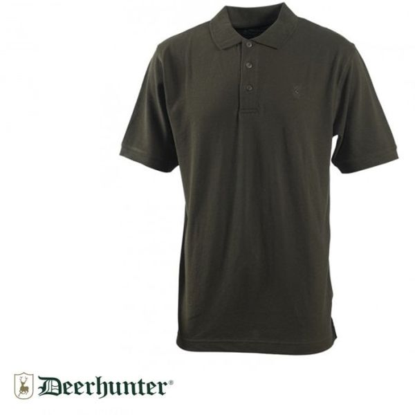 DEERHUNTER Berkeley378 Polo Yaka Bark Yeşil Tişört L