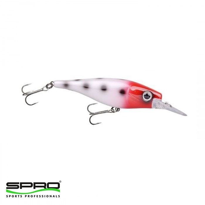 SPRO Pikefighter 80JR Dotted Red Head Maket Yem