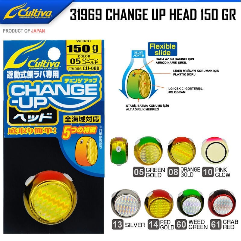 Cultiva 31969 Change Up Head 150gr