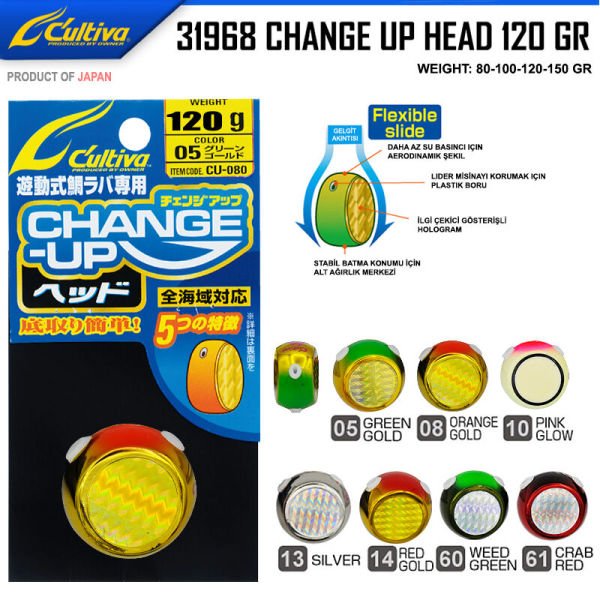 Cultiva 31968 Change Up Head 120gr