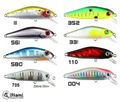 Usami Minn Shad 58F-SR 4.6 G Maket Balık