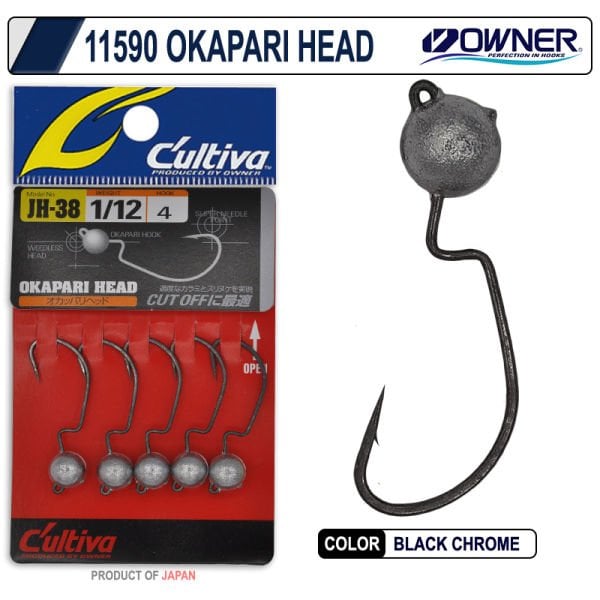 Cultiva 11590 Okappari Head Lrf Jighead