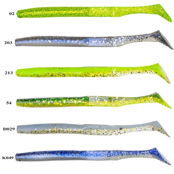 Remixon Wolf Tail Shad 12.5cm (5 Adet)