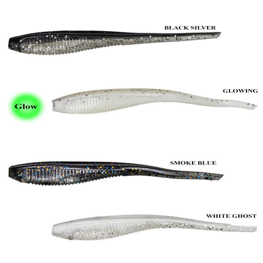 Remixon Worm Shad 7.5cm (5 Adet)