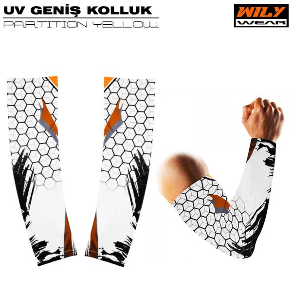 Wily Wear UV Kolluk Geniş Partition Yellow