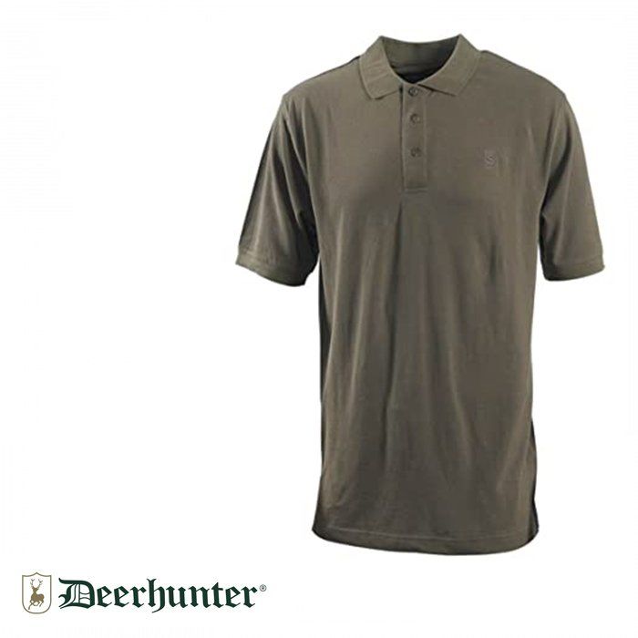 DEERHUNTER Berkeley 375 Polo Yaka Ivy Yeşil Tişört XL