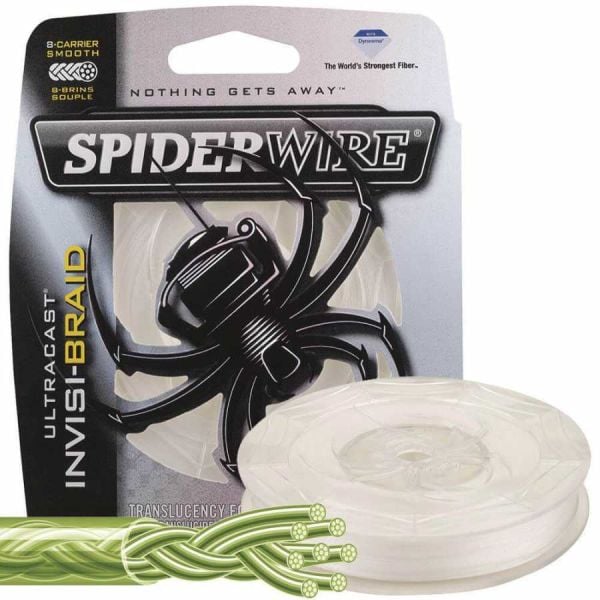 SpiderWire UltraCast Invisi Braid 0.30 mm 110 m Green İp Misina 30.6kg Çeker