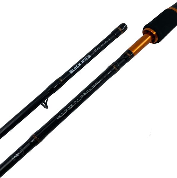 Okuma Black Rock '' 2.18m 14-42g 2 Parça Spin Kamışı