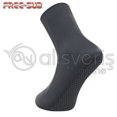 FREE-SUB 3mm Full Smooth Çorap XL