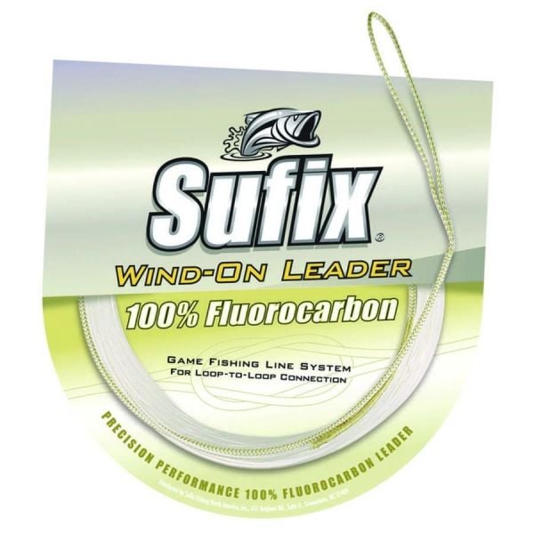 Sufix Wind-on 0.71 mm Fluorocarbon Leader Misina 50LB - 10MT (24KG)